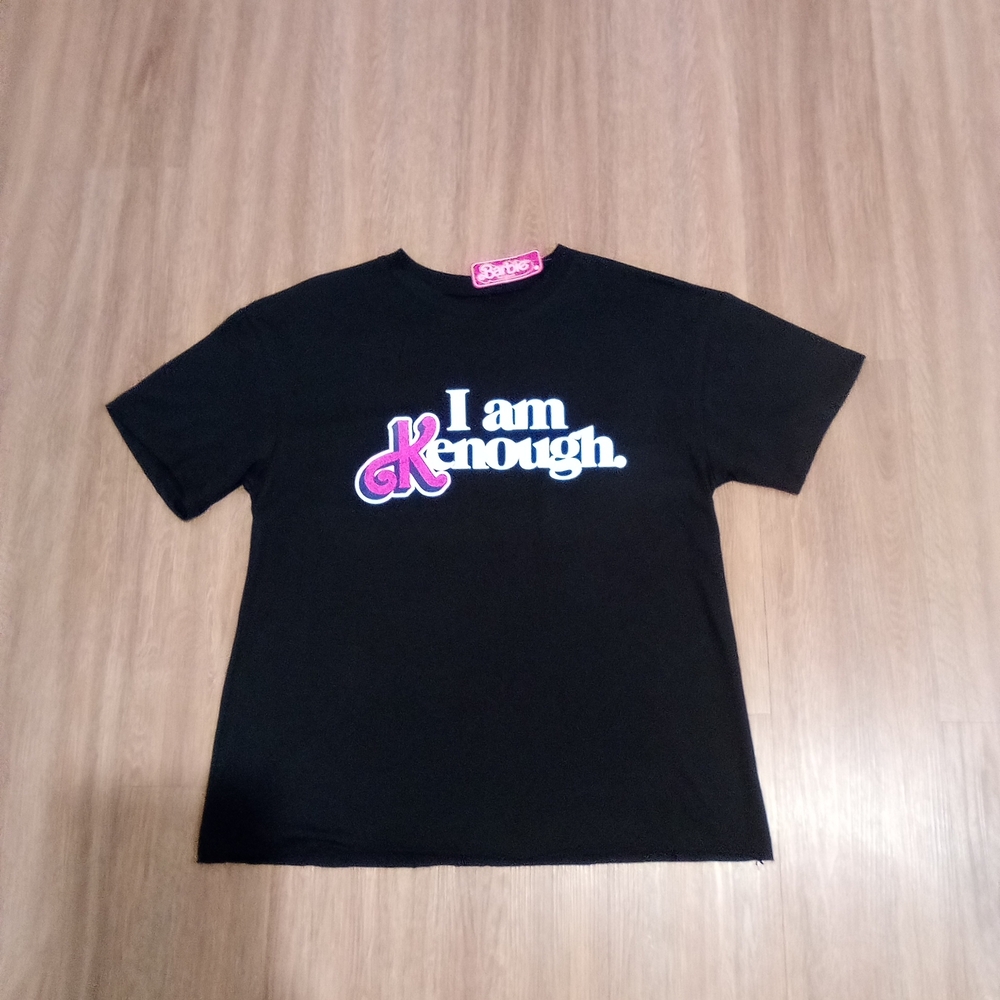 Barbie Black 'I am Kenough' Women's Tee